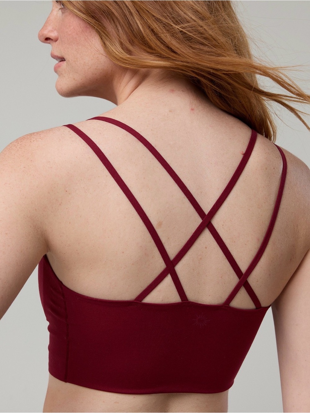NWT OFFLINE by Aerie Real Me Hold Me Up! Strappy Sports Bra Large - Picture 2 of 5